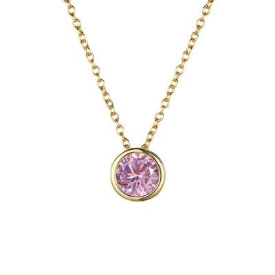 Birthstone Necklace - Draag je kleinkinderen altijd bij je hart