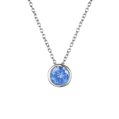 Birthstone Necklace - Draag je kleinkinderen altijd bij je hart