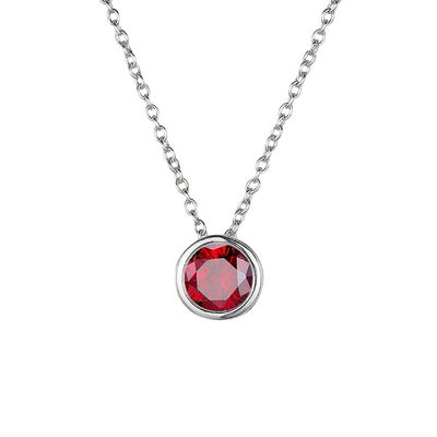 Birthstone Necklace - Draag je kleinkinderen altijd bij je hart