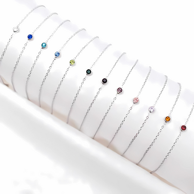 Birthstone Bracelet - Draag je kleinkinderen altijd dichtbij je