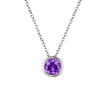 Birthstone Necklace - Draag je kleinkinderen altijd bij je hart