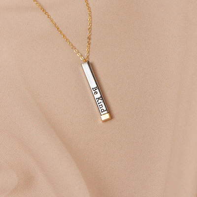 Be Kind...of a bi♡ch Ketting - Elke dag meer zelfvertrouwen, draag jouw kracht om je nek