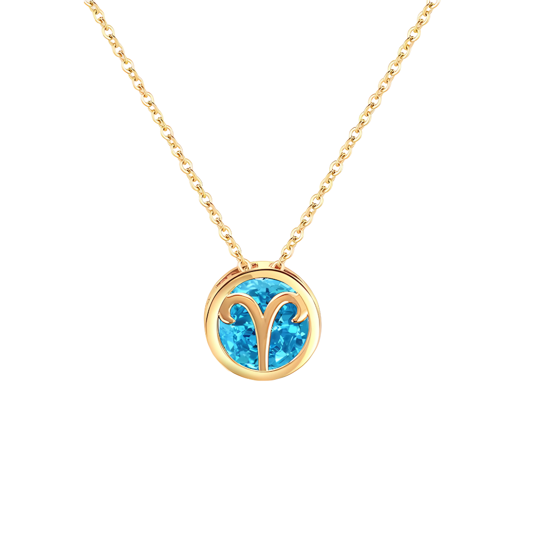 Sterrenbeeld Birthstone Necklace - Draag jouw sterrenbeeld, omarm je identiteit