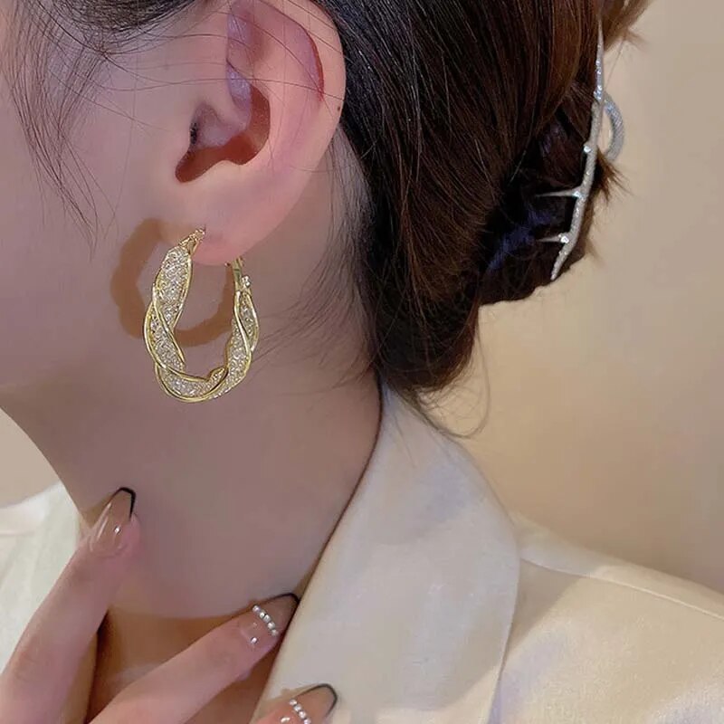 Milan Luxe - Mode Twist Oorbellen